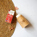 BÔ-STICK Nouvelle formule - Duo applicateur en bois et déodorant solide "fleur de grenadier"