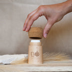 BÔ-STICK - Bouchon en liège pour applicateur déodorant bois de hêtre