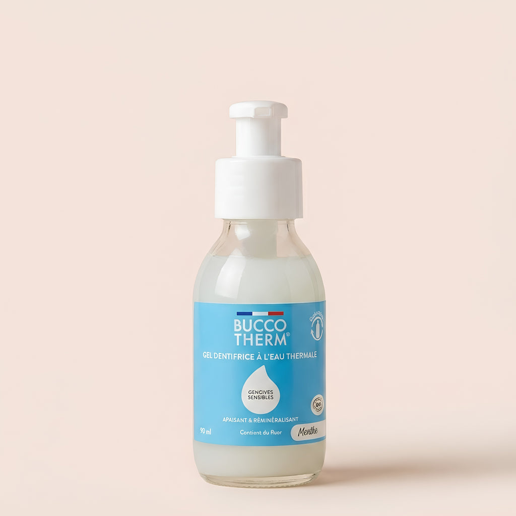 BUCCOTHERM Dentifrice fluoré gencives sensibles à la menthe 90mL