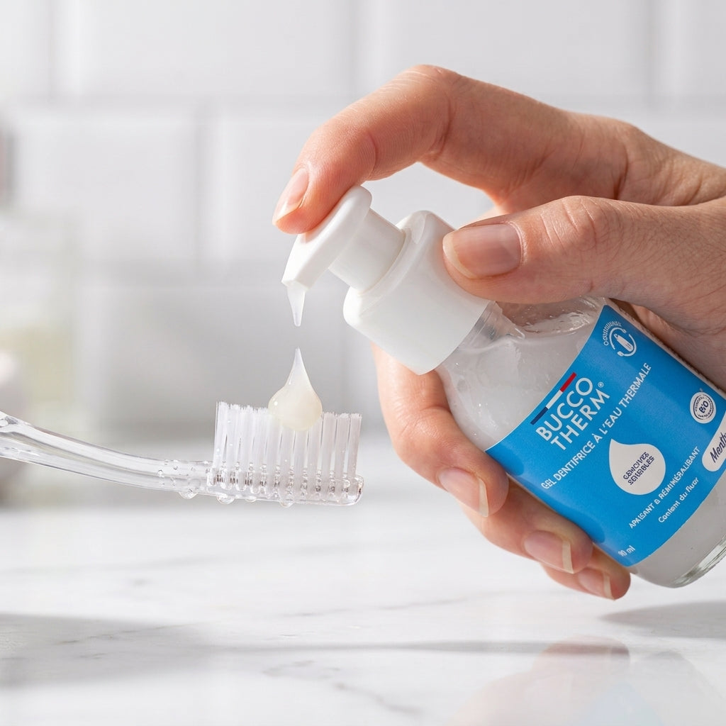 BUCCOTHERM Dentifrice fluoré gencives sensibles à la menthe 90mL