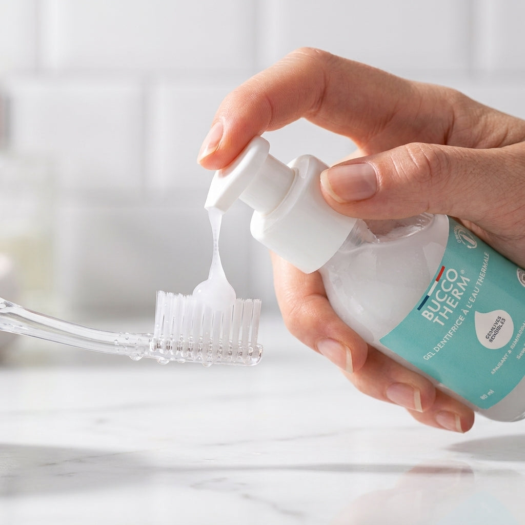 BUCCOTHERM Dentifrice sans fluor gencives sensibles à la menthe 90mL