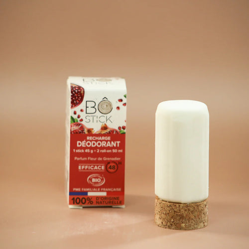 BÔ-STICK - Recharges écoresponsables pour déodorant "Fleur de Grenadier"